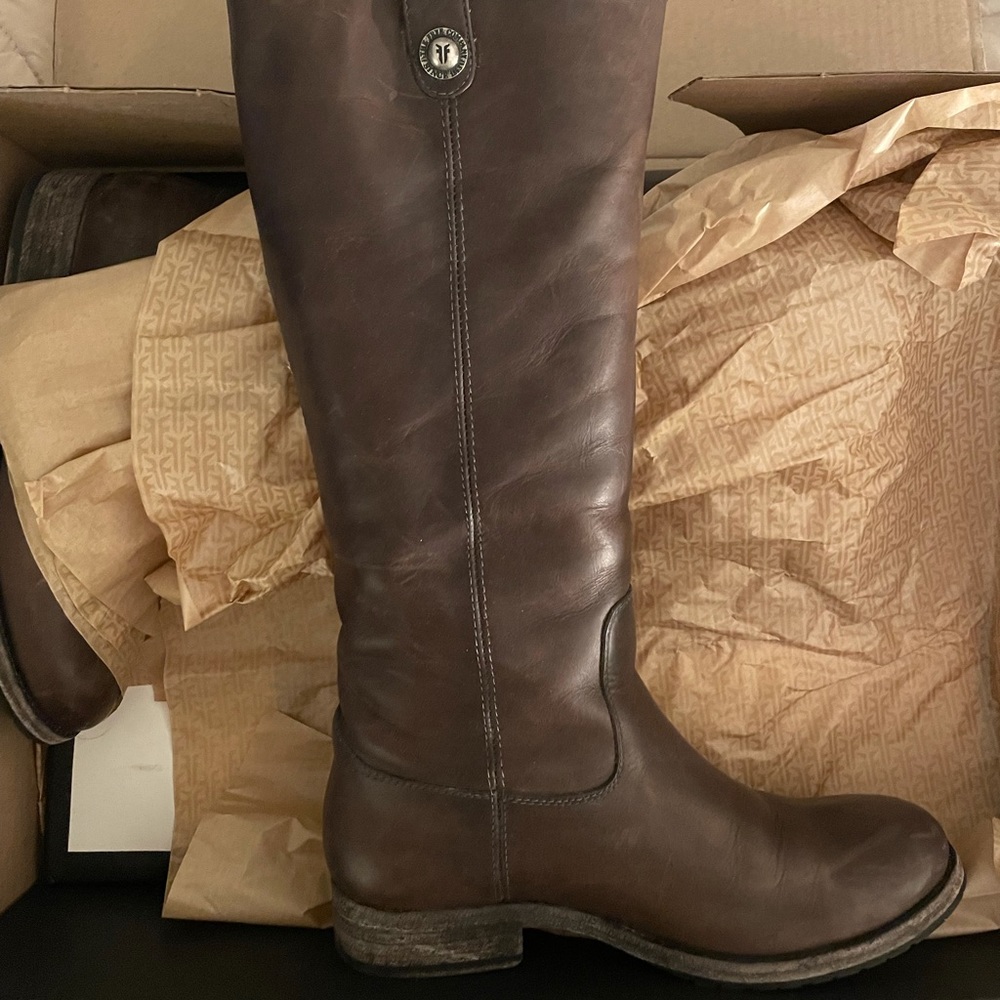 Brown FRYE riding boots
